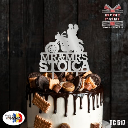 Pasiuni - Topper Tort Personalizat TC517