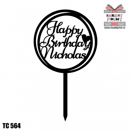 Topper tort Personalizat TC564 [3]