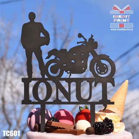 Pasiuni - Topper tort Personalizat TC601