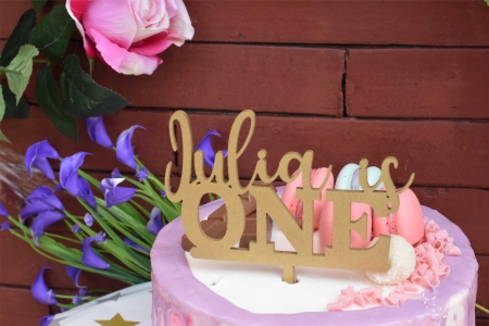 Topper Tort Personalizat Nume TC100 [2]