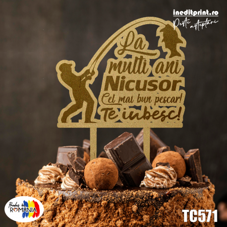 Topper tort Pescar TC571 [1]