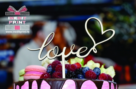 Dragoste (Love) - Topper Tort Love TC105
