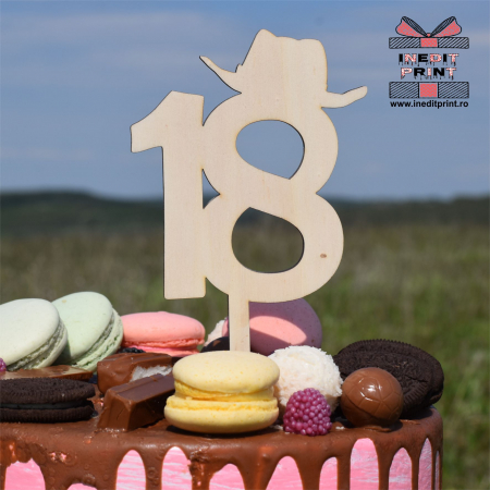 Varsta - Topper tort Personalizat TC258