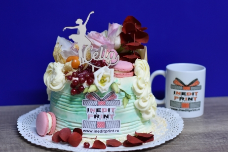 Topper tort personalizat balerină TC25 [2]