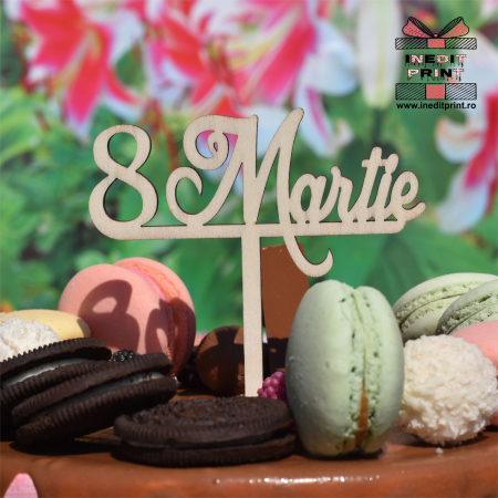 8 Martie - Topper tort TC275