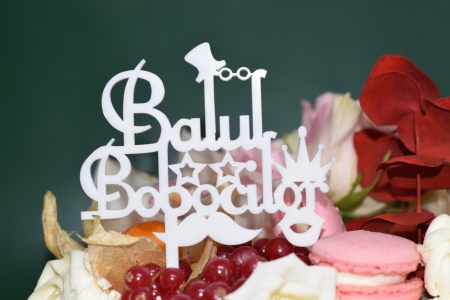 Diverse - Topper tort personalizat  Balul bobocilor TC32