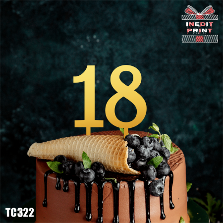 Varsta - Topper Tort Personalizat TC322
