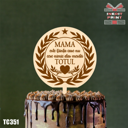 8 Martie - Topper Tort TC351