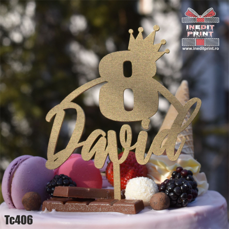 Topper tort - Personalizat TC406 [2]