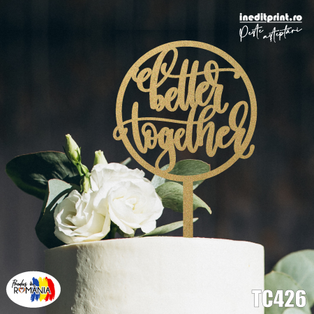 Dragoste (Love) - Topper tort TC426