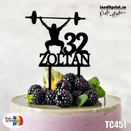 Sporturi - Topper tort TC451