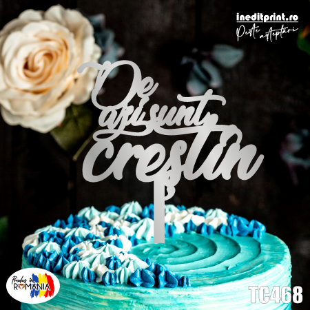 Botez pentru copii - Topper tort TC468