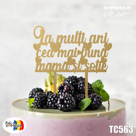 8 Martie - Topper tort TC563