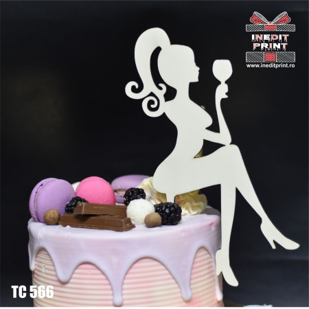 Domnisoara / Domnisor - Topper Tort TC566