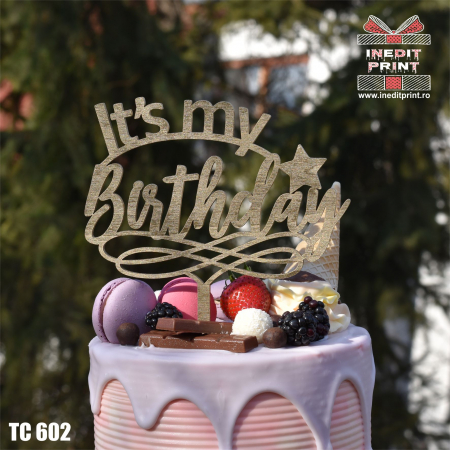 Happy Birthday - Topper tort TC602