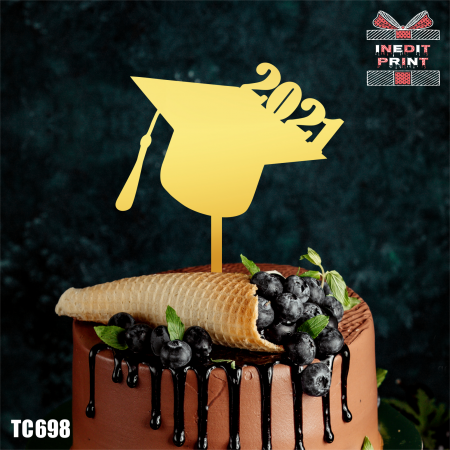 Absolvire - Topper Tort Personalizat TC698