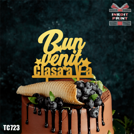 Absolvire - Topper Tort Personalizat TC723