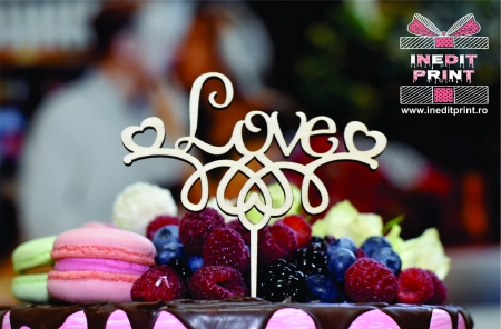 Dragoste (Love) - Topper Tort  Love TC120