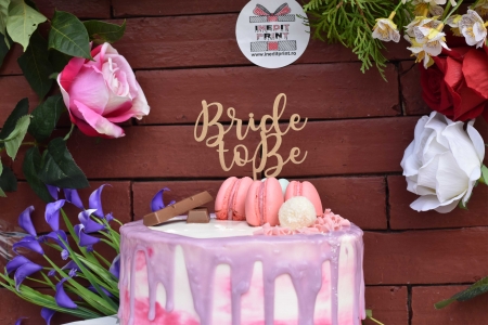 Bride (Mireasa) - Topper Tort  Bride To Be TC96