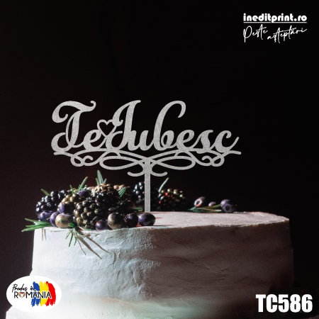 Topper tort Te iubesc TC586 [1]