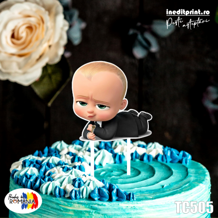 Personaje - Topper Tort UV Baby Boss TC505