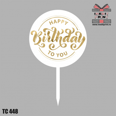 Topper Tort UV Happy B-day to you TC448 [1]