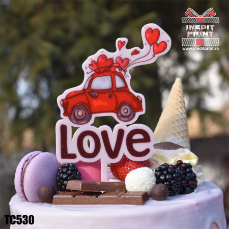 Dragoste (Love) - Topper Tort UV Love TC530