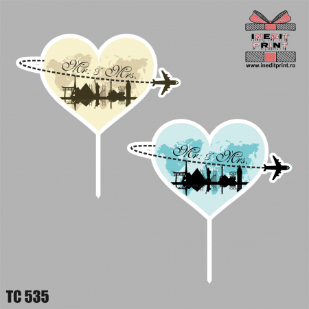 Topper Tort UV Mr & Mrs TC535 [2]