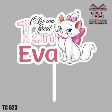 Topper Tort UV Personalizat Am făcut 1 an TC623 [1]