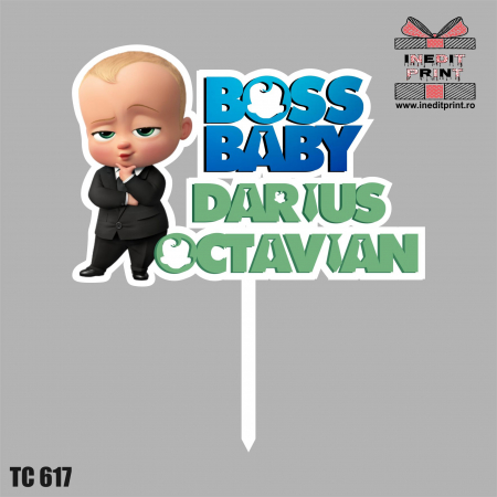 Topper Tort UV Personalizat Boss Baby TC617 [1]