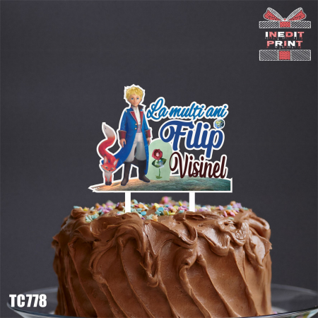 Evenimente - Topper Tort UV Personalizat Micul Prinț TC778
