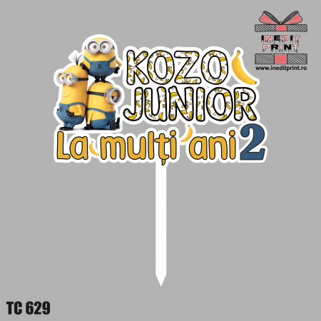 Topper Tort UV Personalizat  Minion TC629 [1]