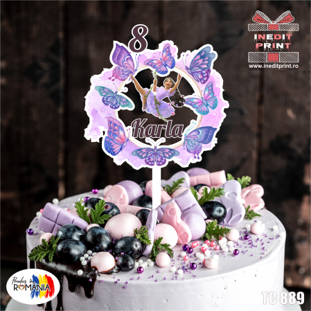 Nume - Topper tort UV Personalizat Encanto TC889