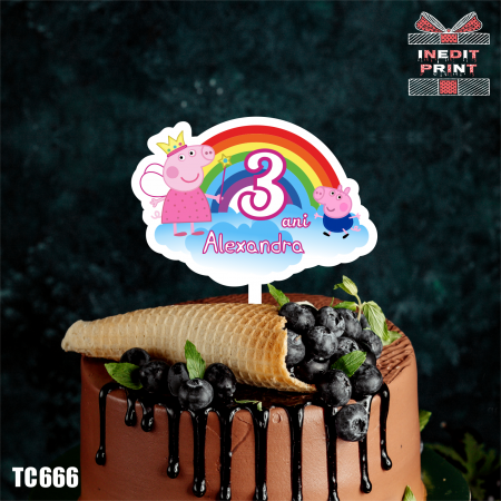 Topper tort UV  Personalizat TC666