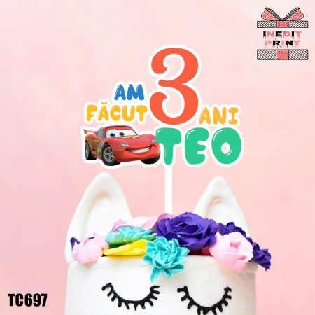 Alte personaje - Topper tort UV  Personalizat TC697