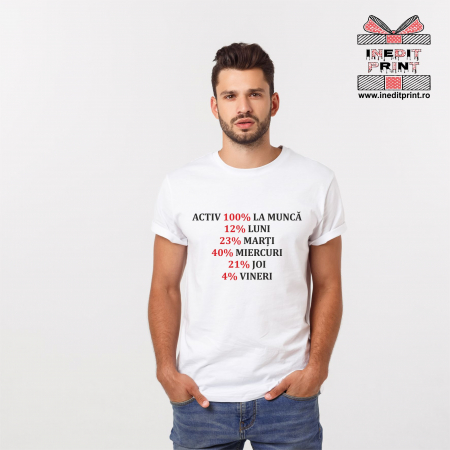 Tricouri pentru tine - Tricou Activ 100% TP16