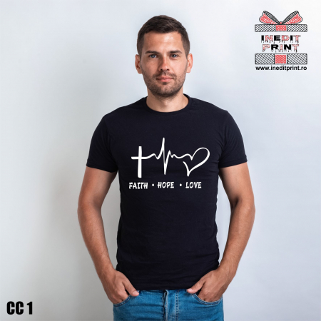 Tricou Faith Hope Love CC8 [1]