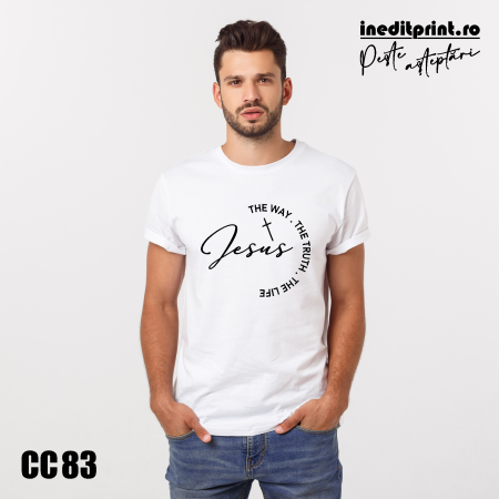 Tricou Jesus the way CC83 [1]