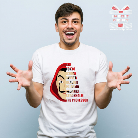 Tricouri pentru tine - Tricou LA CASA DE PAPEL TP13