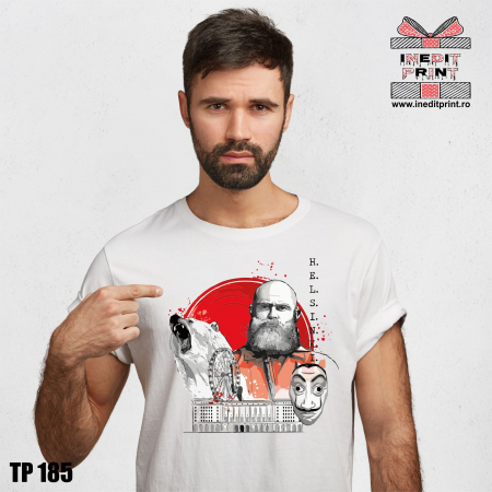 Tricouri pentru tine - Tricou La Casa de Papel Helsinki TP186