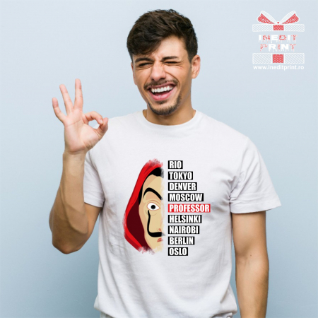 Tricouri pentru tine - Tricou LA CASA DE PAPEL TP12