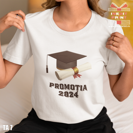 Tricouri pentru tine - Tricou personalizat absolvenți ”Promoția” TA7.2