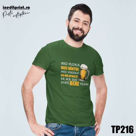 Tricouri pentru tine - Tricou personalizat BERE TP216