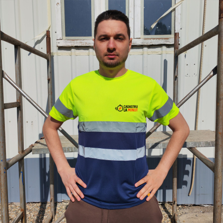 Tricou reflectorizant AV Delta personalizabil [2]