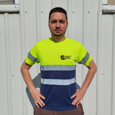 Tricou reflectorizant AV Delta personalizabil [4]