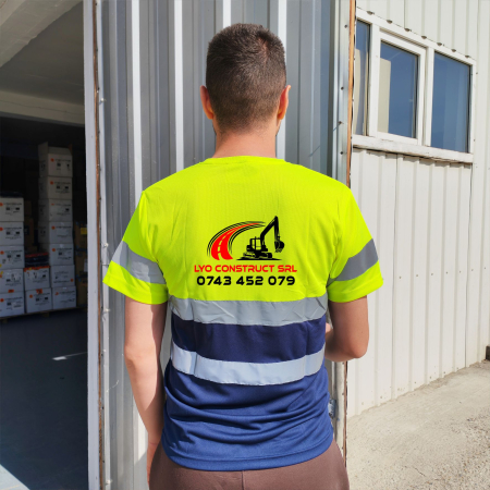 Tricou reflectorizant AV Delta personalizabil [1]