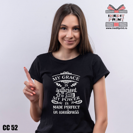Tricou My grace is sufficient CC52