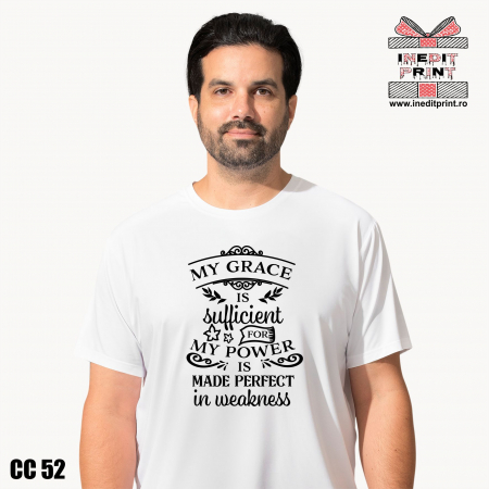 Tricou My grace is sufficient CC52 [1]