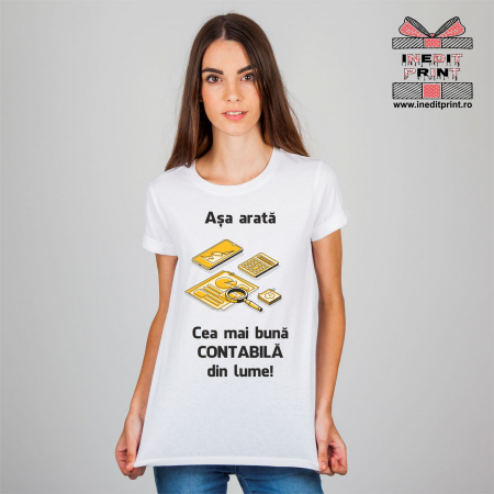 Tricouri pentru tine - Tricou Sunt Contabil TP139