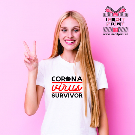 Tricouri pentru tine - Tricou Survivor Corona
